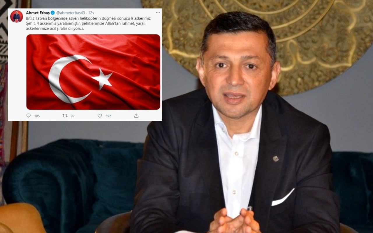 MHP'li vekil Ahmet Erbaş o mesajı amca oğlu için paylaştığını bilmiyordu yürek burkan detay...