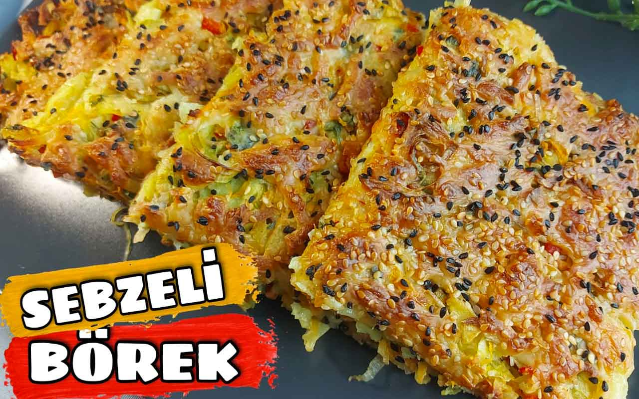 Sebzeli börek nasıl yapılır bu tarifi çok seveceksiniz!