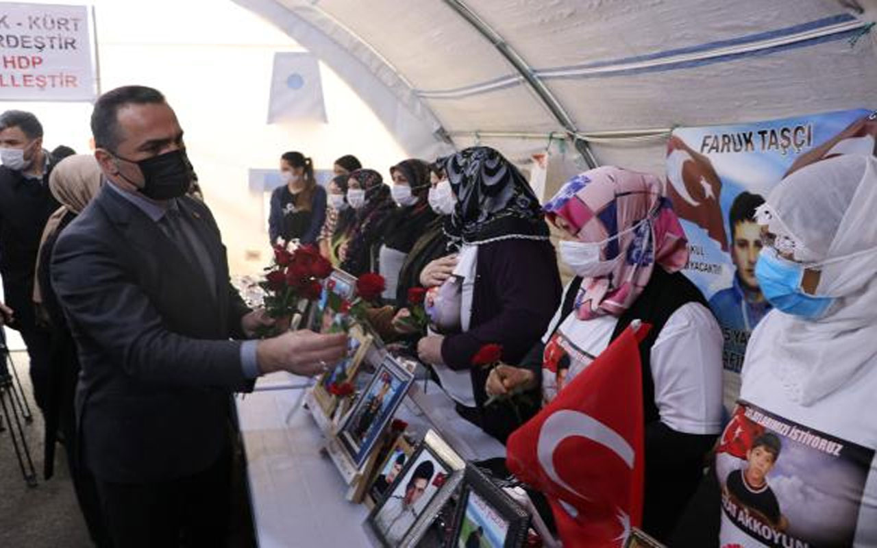 Beyoğlu Belediye Başkanı Ali Haydar Yıldız'dan evlat nöbetindeki annelere destek ziyareti