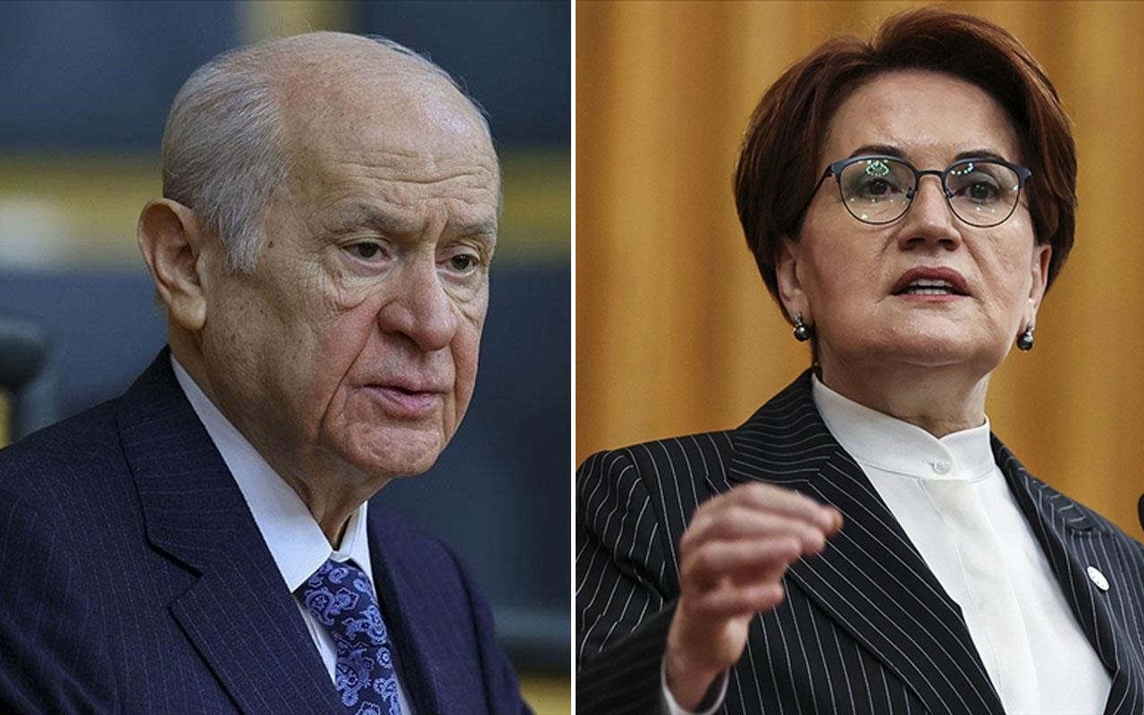 Devlet Bahçeli'den Meral Akşener'e yanıt: Biz utandık o utanmadı