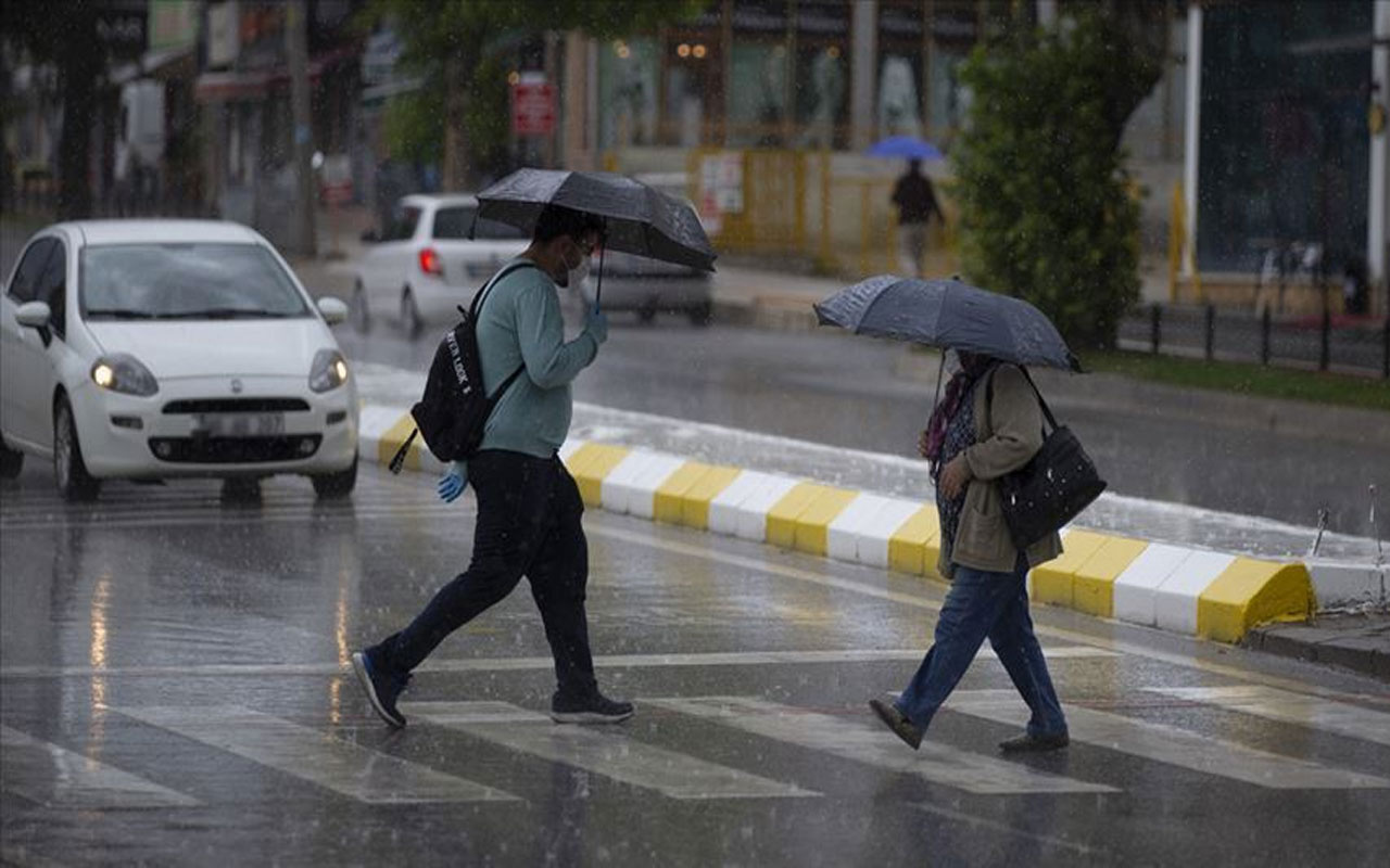 Sarı ve turuncu kodlu kuvvetli sağanak ve kar yağışı uyarısı! Sıcaklık 12 derece düşüyor