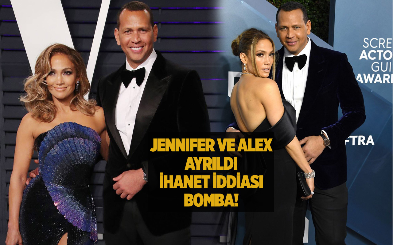 Herkes evlenmelerini bekliyordu Jennifer Lopez Alex Rodriguez'den ayrıldı