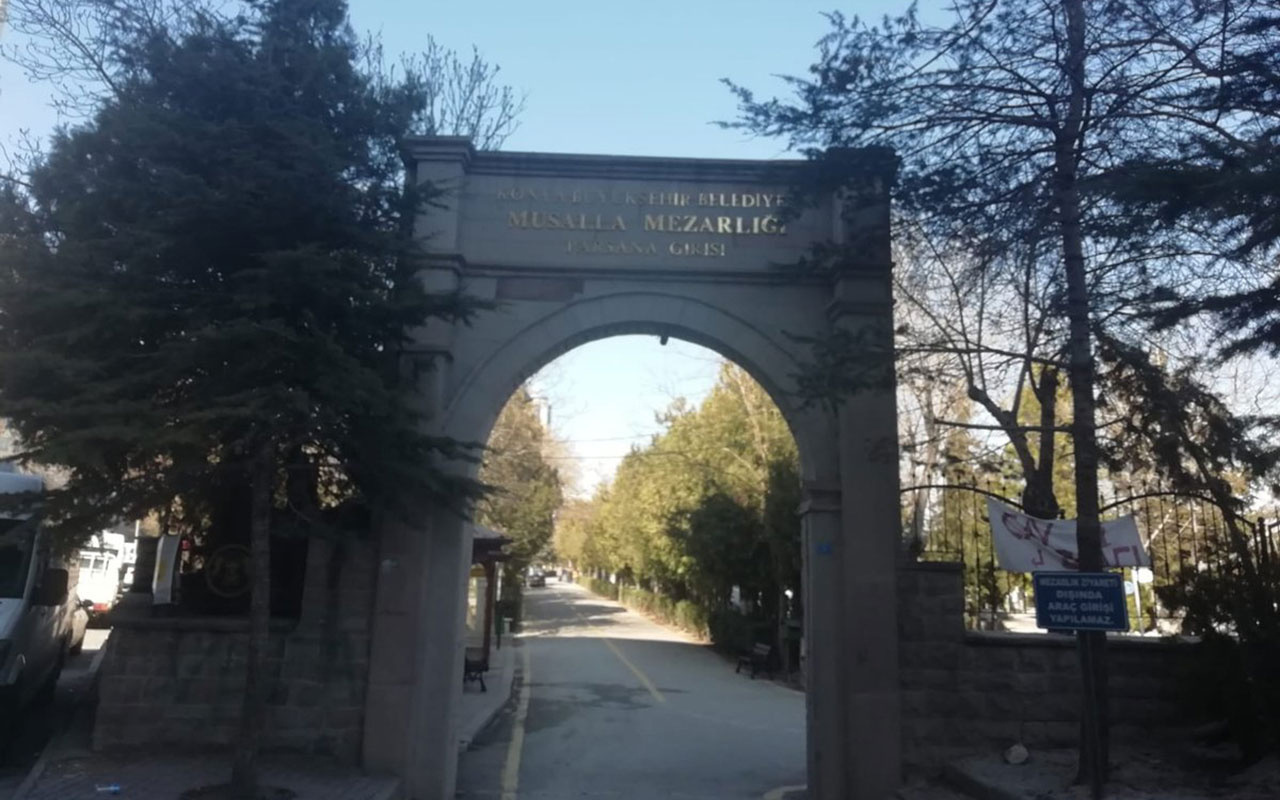 'Kırmızı' kent Konya'da mezarlıklar doldu! En büyük 2 mezarlık defin işlemlerine kapatıldı