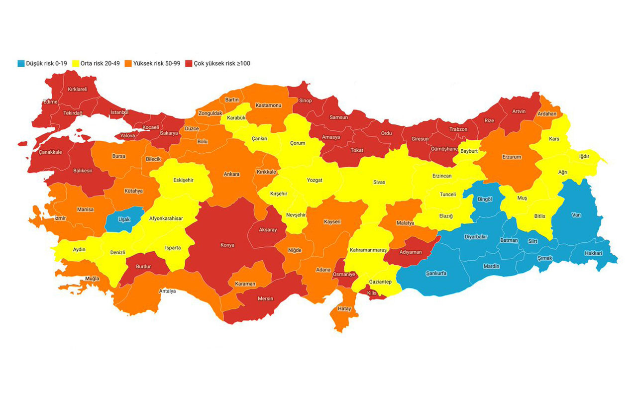 Büyükşehirlerde vakalar 3 katına çıktı 'Mavi' dışındaki şehirlerde hafta sonu sokağa çıkma yasağı geliyor