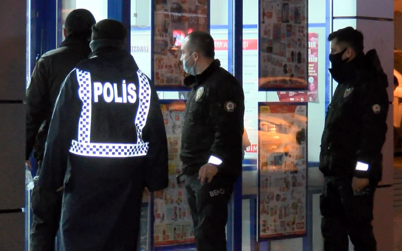 İstanbul Bakırköy'de süpermarkette silahlı soygun