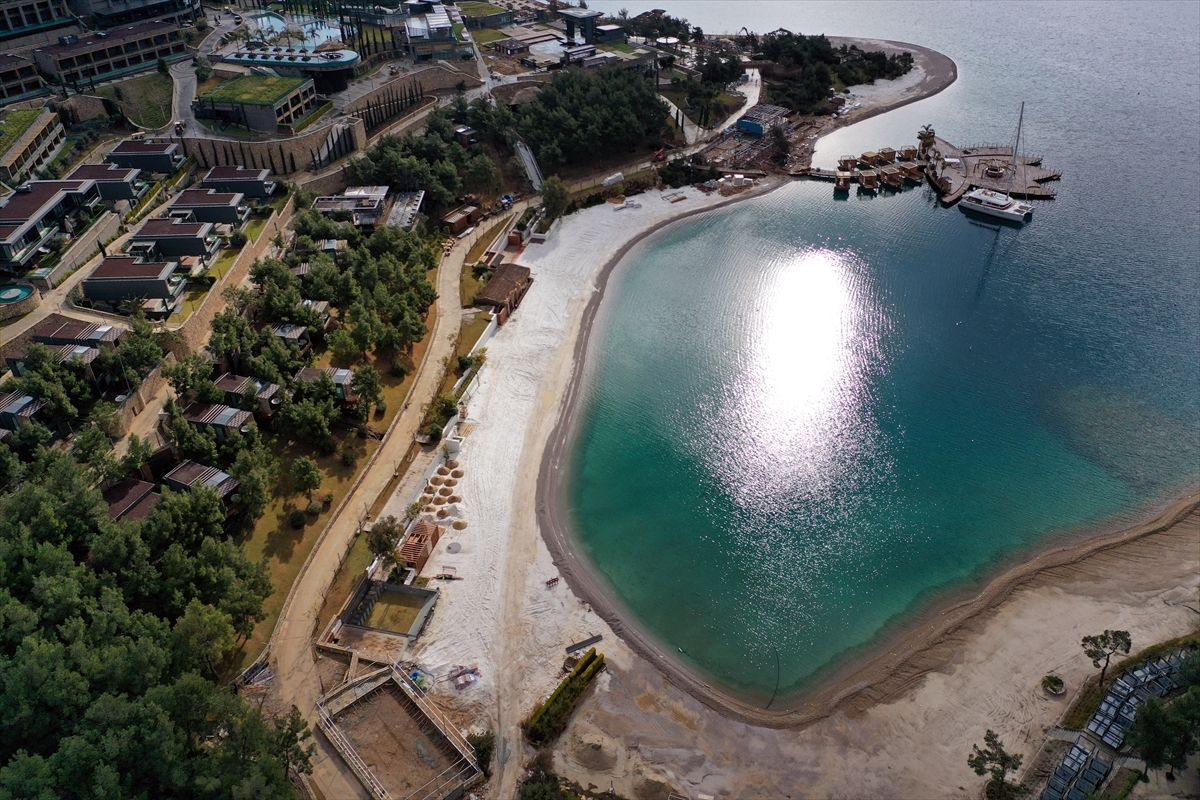 Bodrum'da plaja dökülen beyaz kum incelendi ve bakın ne çıktı!