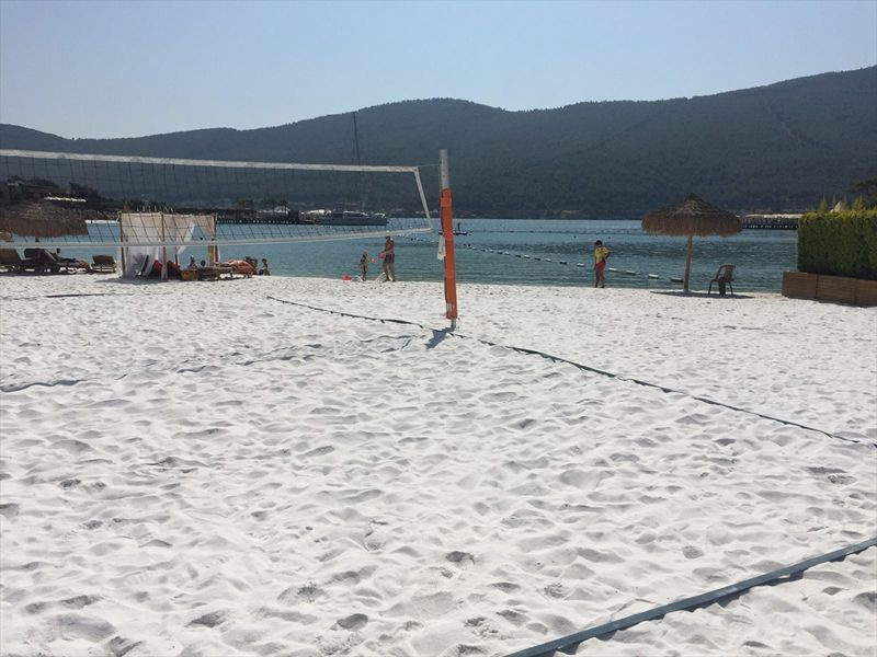 Bodrum'da plaja dökülen beyaz kum incelendi ve bakın ne çıktı!