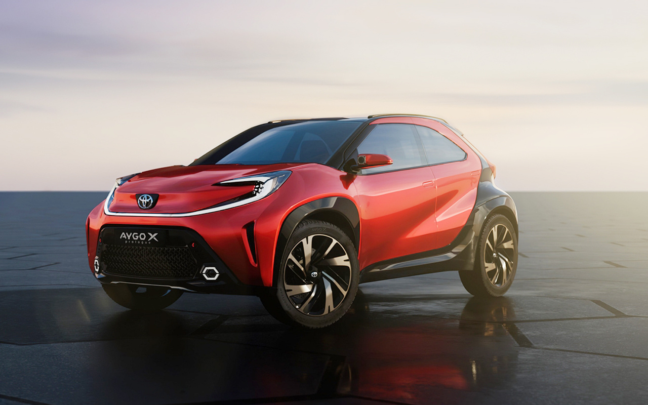 Toyota A segmenti için geliştirdiği 'Aygo X prologue' tasarımıyla göz kamaştırdı