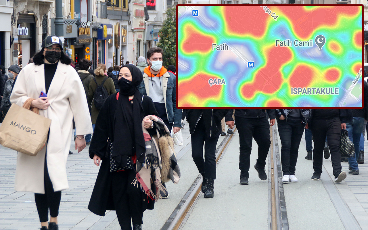 İstanbul ilçelerinin Covid-19 vaka sayıları! Koronavirüs patlama yaptı