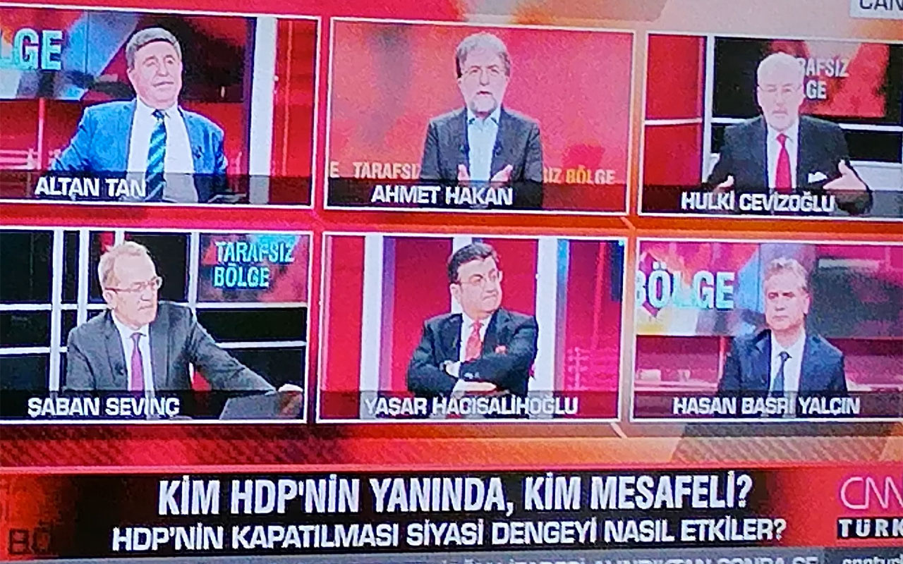 CNN Türk Hulki Cevizoğlu ile Altan Tan birbirine girdi Ahmet Hakan küplere bindi