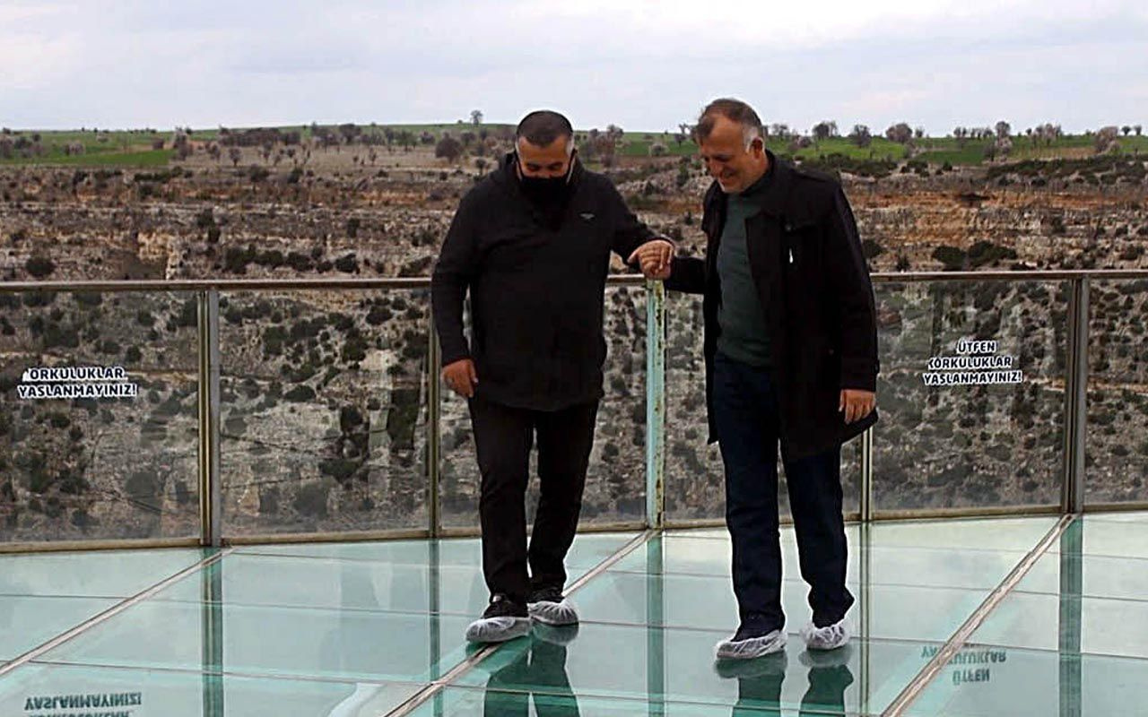 Dünyada ikinci sırada! Uşak'ta kanyondaki terasta yürümek cesaret istiyor