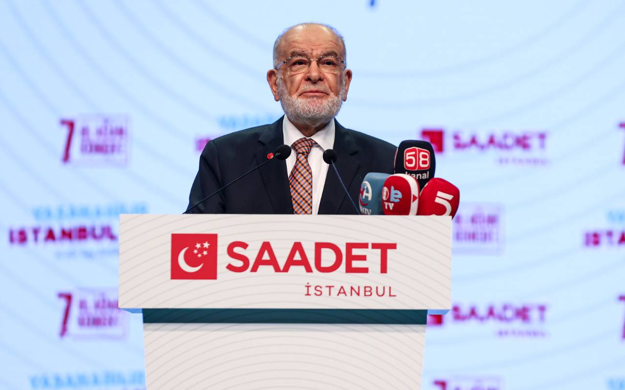 Saadet Partisi Genel Başkanı Karamollaoğlu, HDP'nin kapatılmasına karşı çıktı