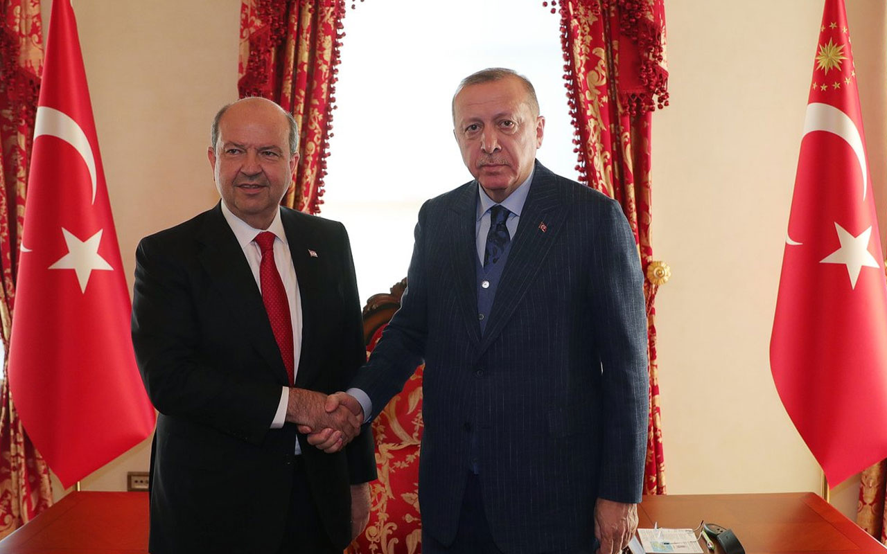 Ersin Tatar'dan Cumhurbaşkanı Erdoğan'a tebrik