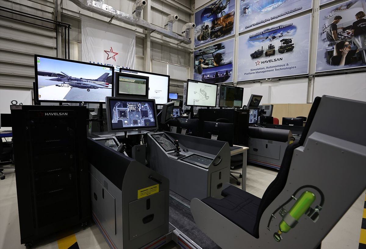 F16 için geliştirilen simülatörden ihracat fırsatı çıktı Havelsan mühendisleri geliştirdi