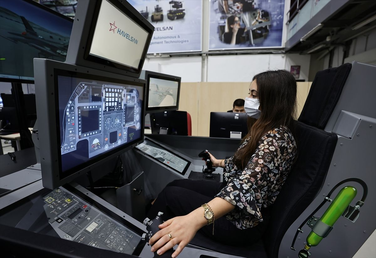 F16 için geliştirilen simülatörden ihracat fırsatı çıktı Havelsan mühendisleri geliştirdi