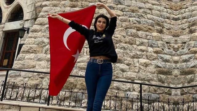 Duygu Çakmak güzellik yarışması için Beyrut'a gitti hediye olarak bakın ne götürdü