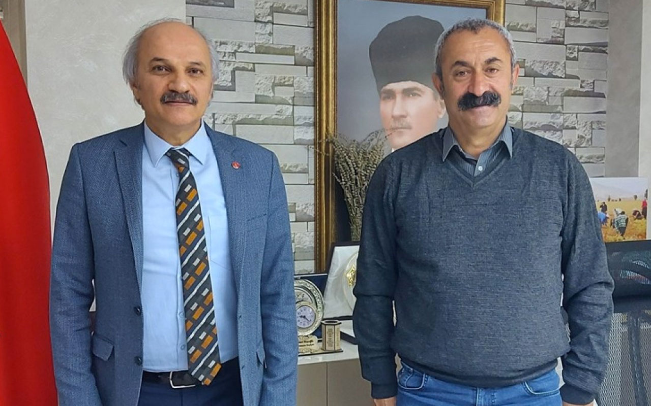 Saadet Partisi heyetinden Tunceli Belediye Başkanı Fatih Mehmet Maçoğlu'na ziyaret