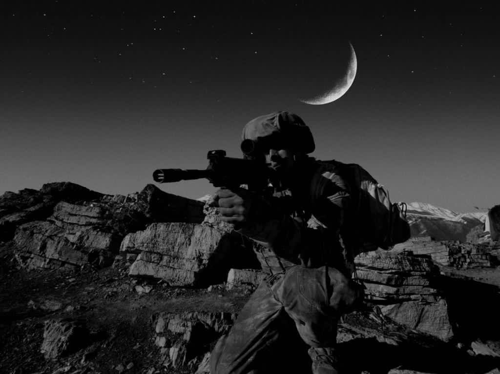 Milli Savunma Bakanlığından Süper Ay ışığında terörle mücadele paylaşımı