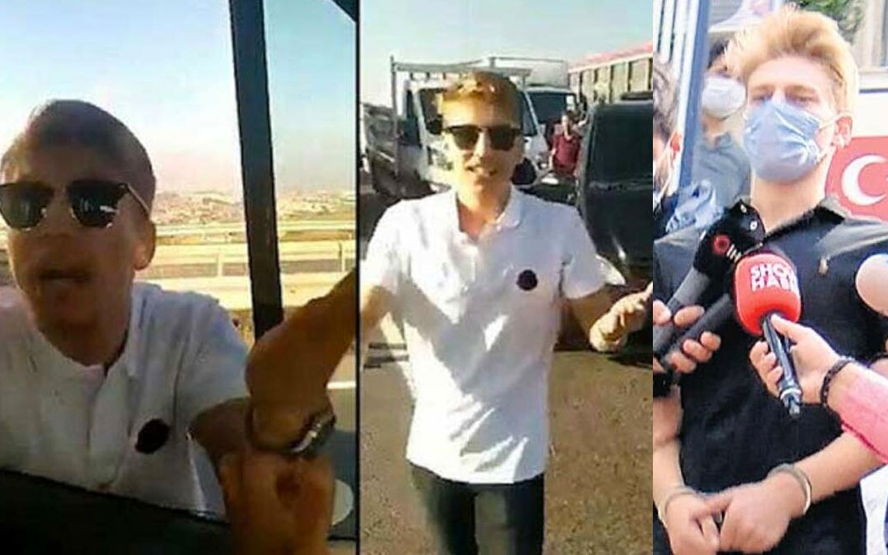 Trafikte dehşet saçan 'çakarlı maganda' Muhammet Enes Uysal'a rekor hapis istemi