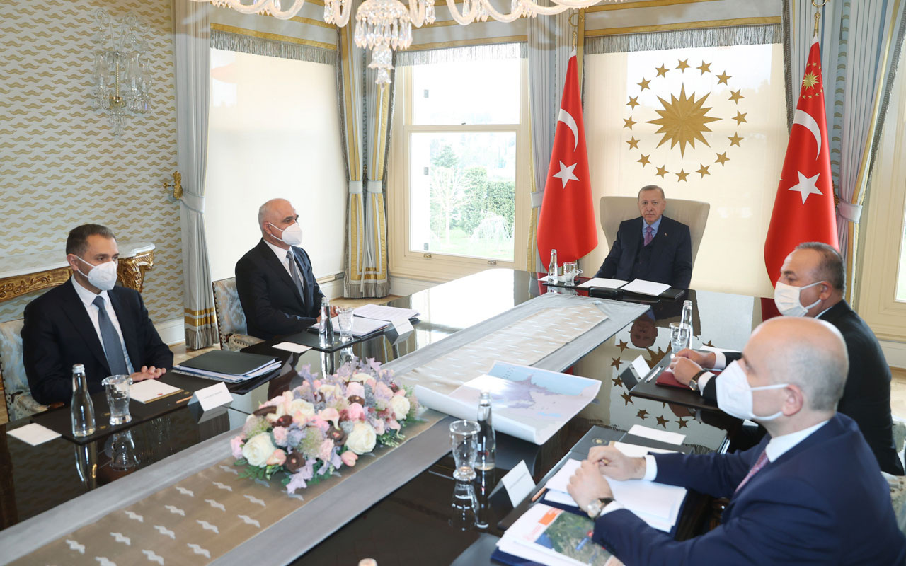 Cumhurbaşkanı Erdoğan Azerbaycan Başbakan Yardımcısı'nı kabul etti