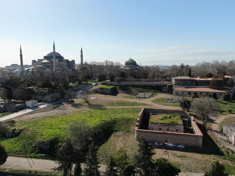 Topkapı Sarayı'nda Roma dönemine ait galeri bulundu