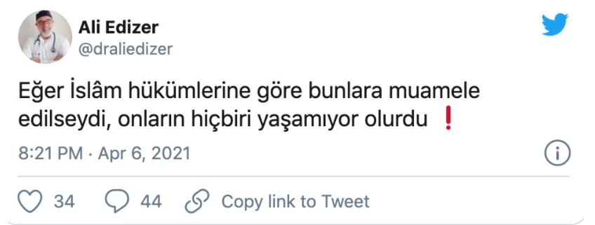GATA'dan atılan Ali Edizer'den 'sarıklı amiral' Mehmet Sarı'ya tam destek! GATA'dan atılan Ali Edizer'den 'sarıklı amiral' Mehmet Sarı'ya tam destek!