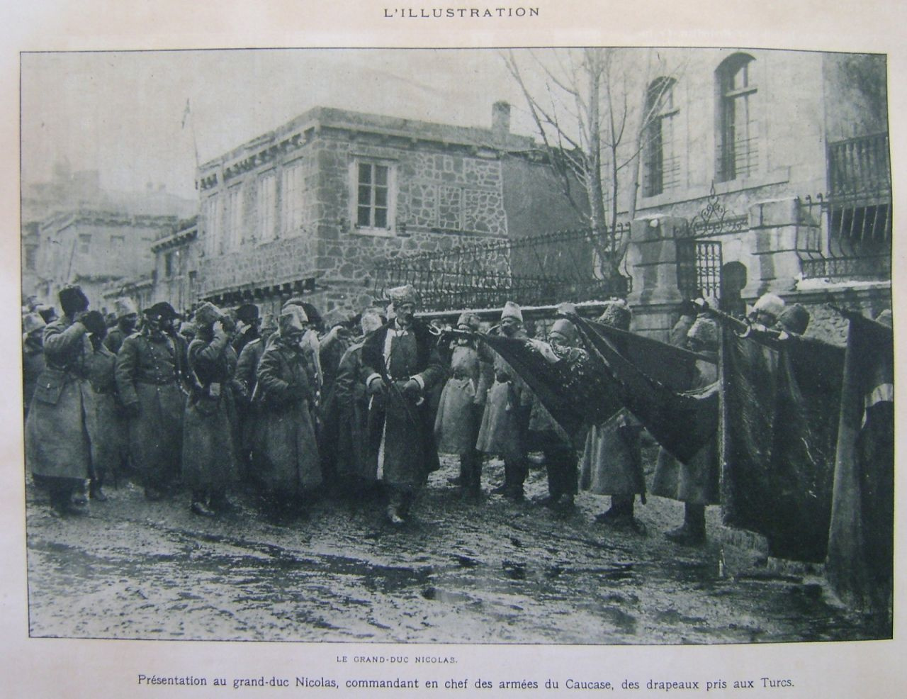 Erzurum'da Rusların ülkelerine götürdüğü alay sancakları için harekete geçildi