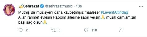 Usta müzisyen Levent Altındağ hayatını kaybetti ünlü isimler yasa boğuldu