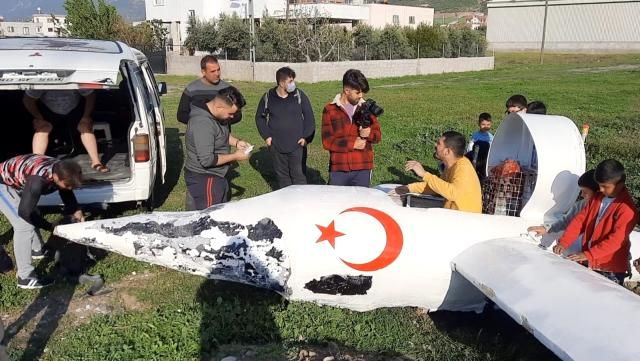 Fenomen Sefa Kındır video çekmek için uçak tasarladı yere çakıldı Osmaniye'de garip olay