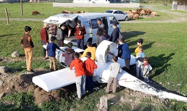 Fenomen Sefa Kındır video çekmek için uçak tasarladı yere çakıldı Osmaniye'de garip olay