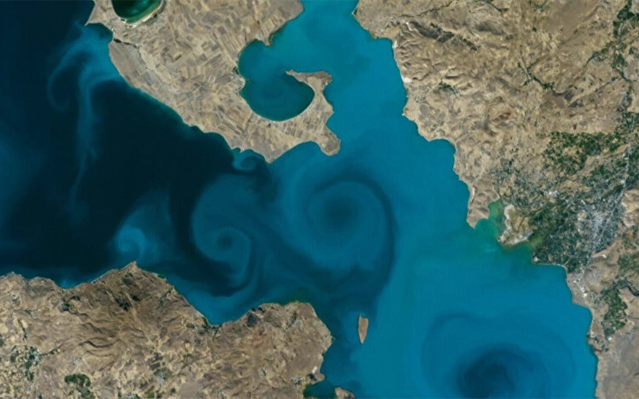Van Gölü fotoğrafı NASA'nın yarışmasında finale kaldı