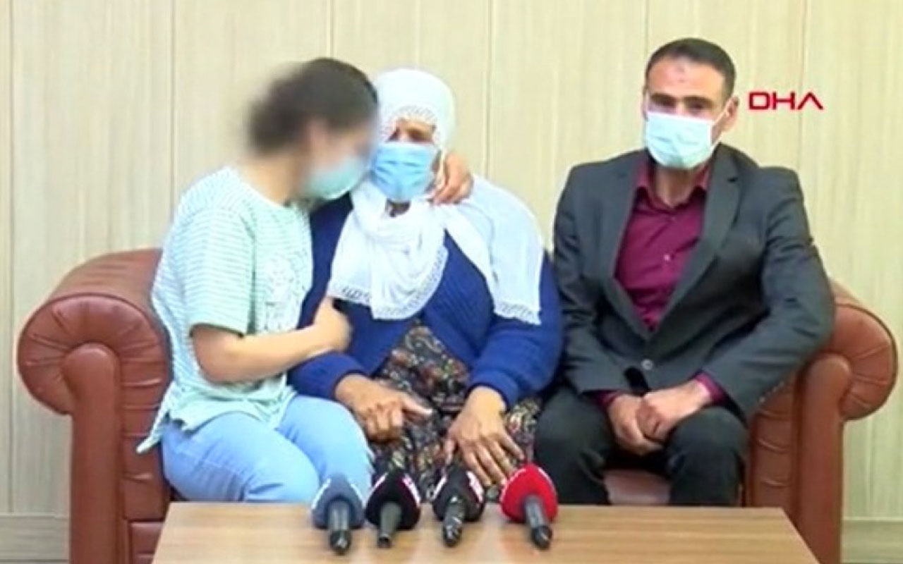 Mardin'de teslim olan terörist ailesine kavuştu duygusal anlar