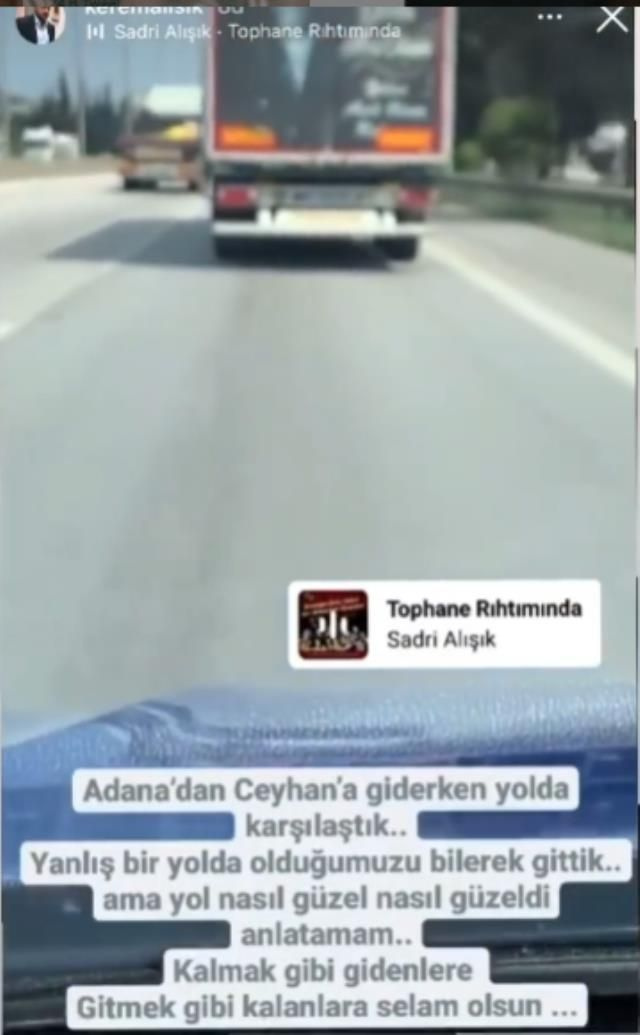 Bir Zamanlar Çukurova yıldızı Kerem Alışık babası Sadri Alışık'ın fotoğrafını görünce peşine takıldı