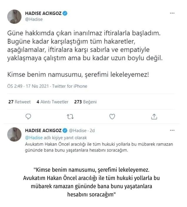 Ebru Gündeş'in eşi Reza Zarrab'la aşk iddiasını inkar etti Hadise'ye destek yağdı