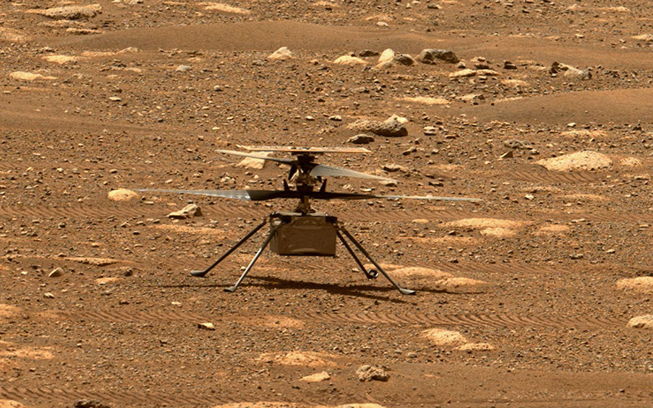 NASA Mars'ta helikopter uçurdu veriler dünyaya ulaştı