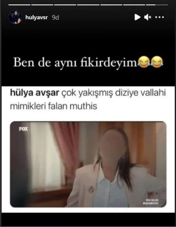 Hülya Avşar'ın Masumiyet dizisindeki filtreli halinden eser yok en doğalını paylaştı