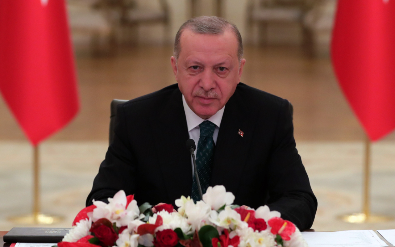İklim Liderler Zirvesi'ne canlı bağlantıyla katılan Cumhurbaşkanı Erdoğan dünya liderlerine seslendi