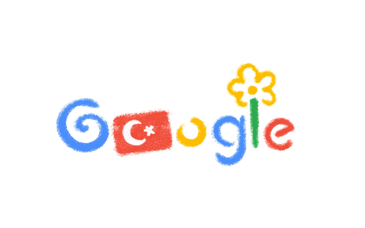 Google 23 Nisan'a özel logo tasarladı