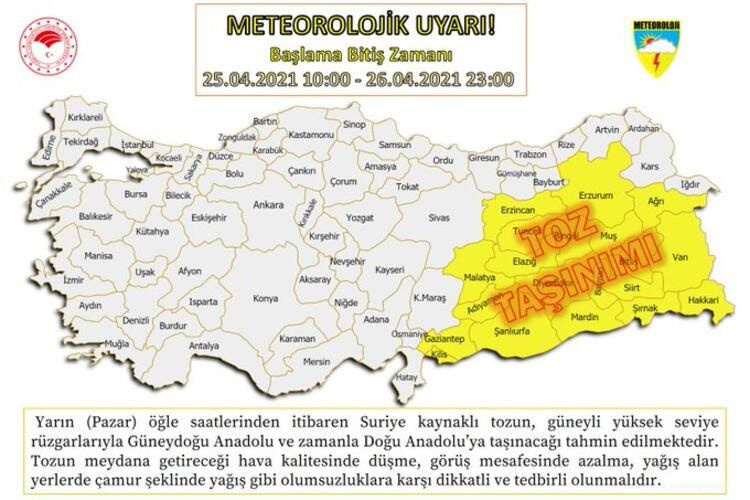 Meteoroloji'den 21 il için flaş uyarı! Saat verildi aman dikkat!