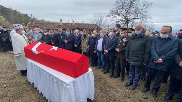 Samsun'da Şehit Uzman Çavuş Aygün Çakar'ın cenazesinde gözyaşları sel oldu