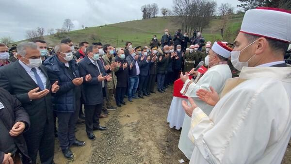 Samsun'da Şehit Uzman Çavuş Aygün Çakar'ın cenazesinde gözyaşları sel oldu