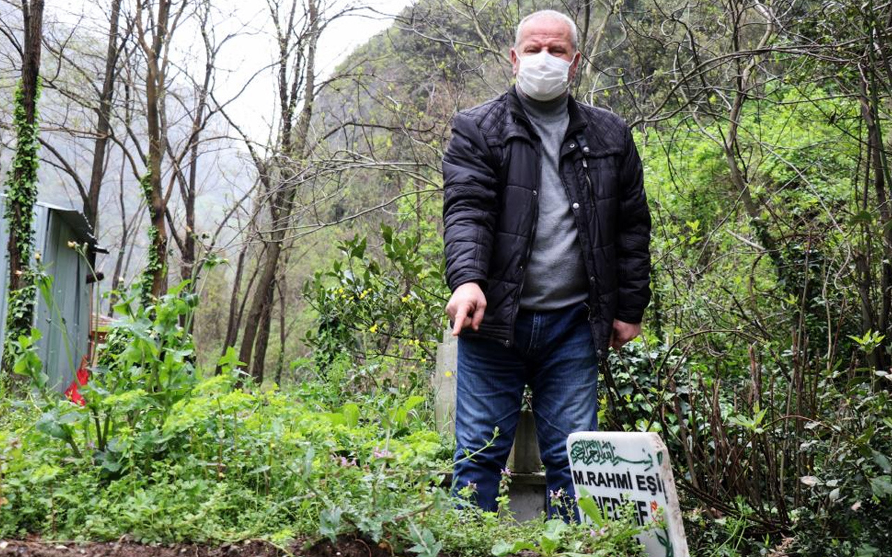 Sakarya'da annesinin mezarına gitti hayatının şokunun yaşadı: İçimden burukluk geldi