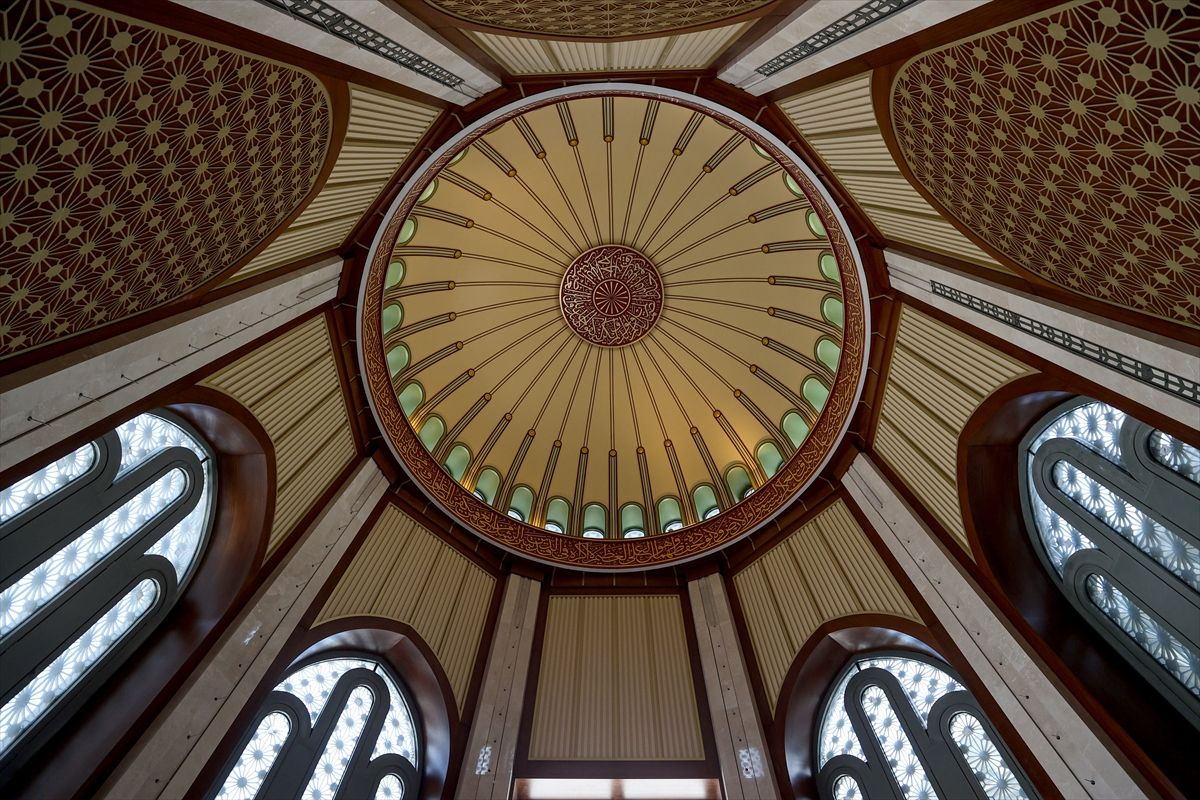 Açılış için gün sayıyor! Taksim Camii'nde son durum görüntülendi