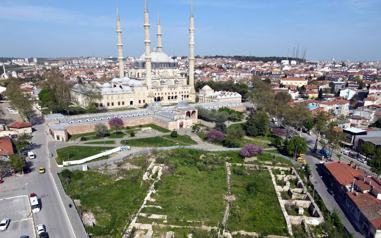 Cumhurbaşkanı Erdoğan talimat verdi Selimiye Camisi'ne çevre düzenlemesi