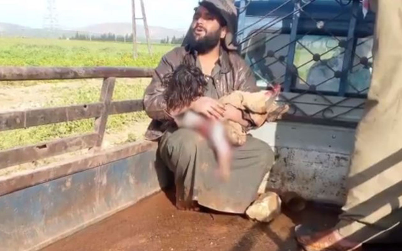 PKK Afrin'de tarlada çalışan sivilleri hedef aldı anne ve bebeği vuruldu bebek öldü