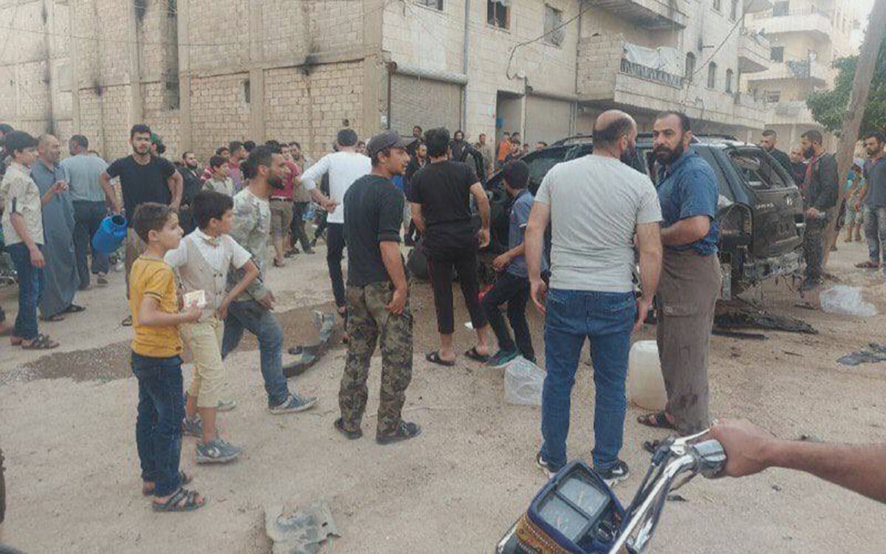 Afrin'de iftar öncesi terör saldırısı 5 çocuk yaralandı