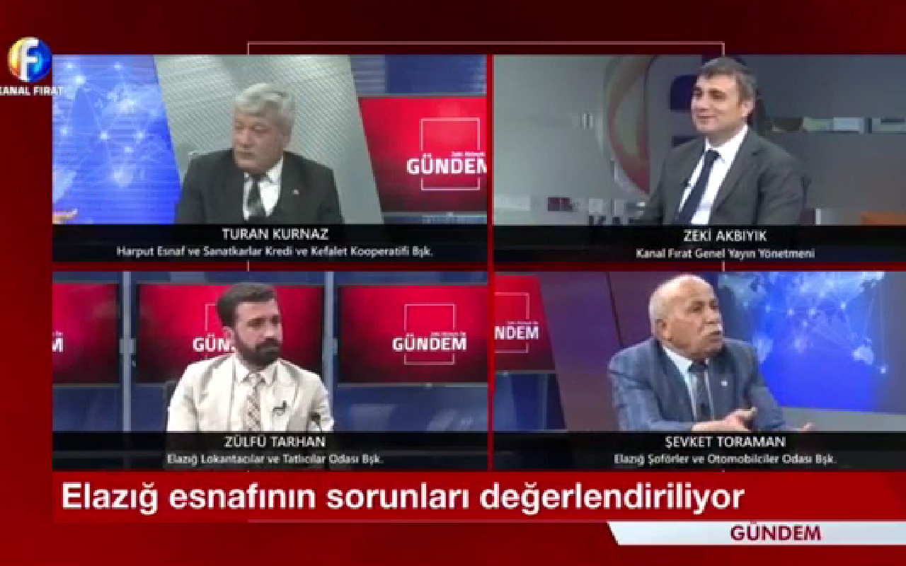 Kanal Fırat'ın canlı yayında sinkaflı küfür skandalı! Spiker şaştı kaldı