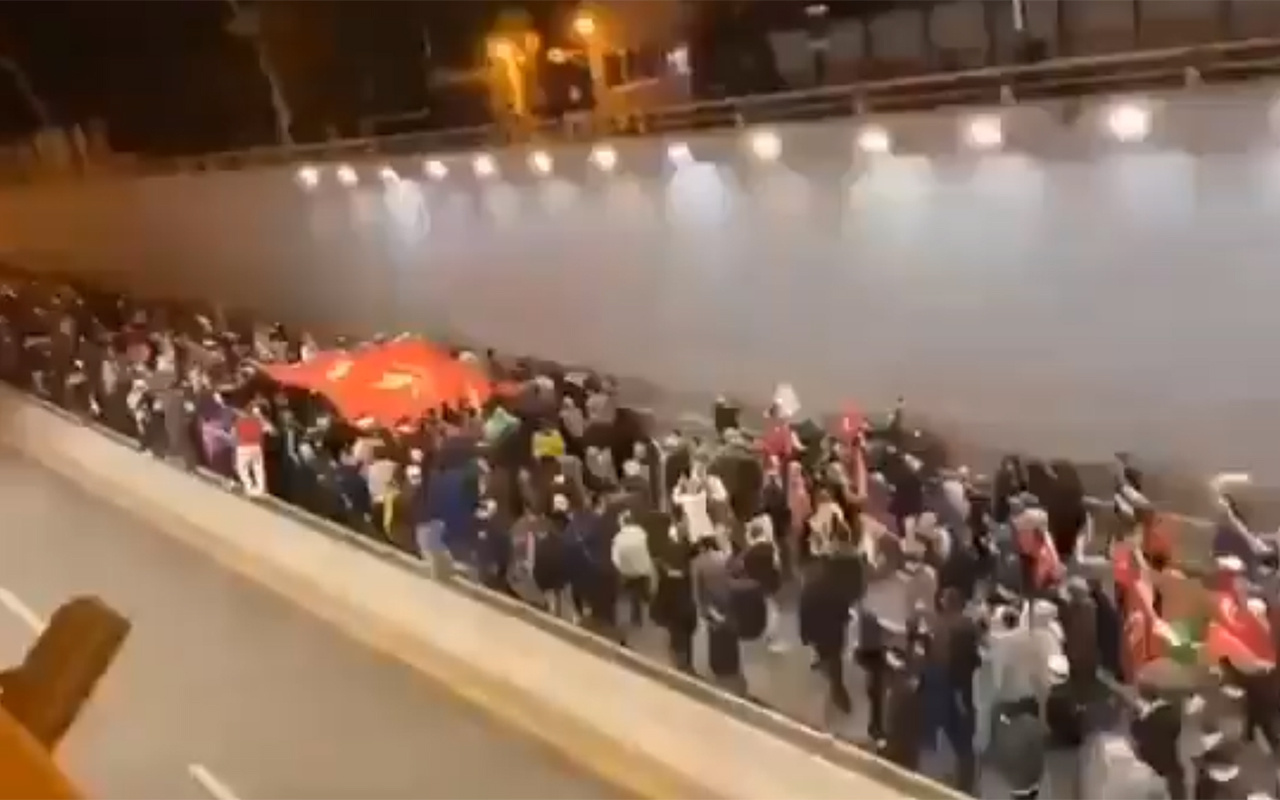 İsrail'in Mescid-i Aksa saldırıları Ankara'da protesto edildi