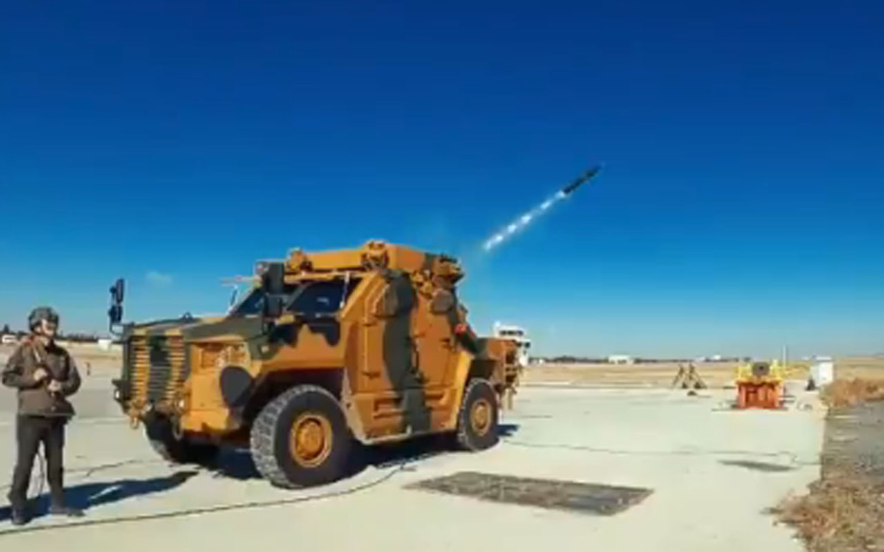 TSK için yeni roketatar sistemi tek sette 12 roket ateşliyor