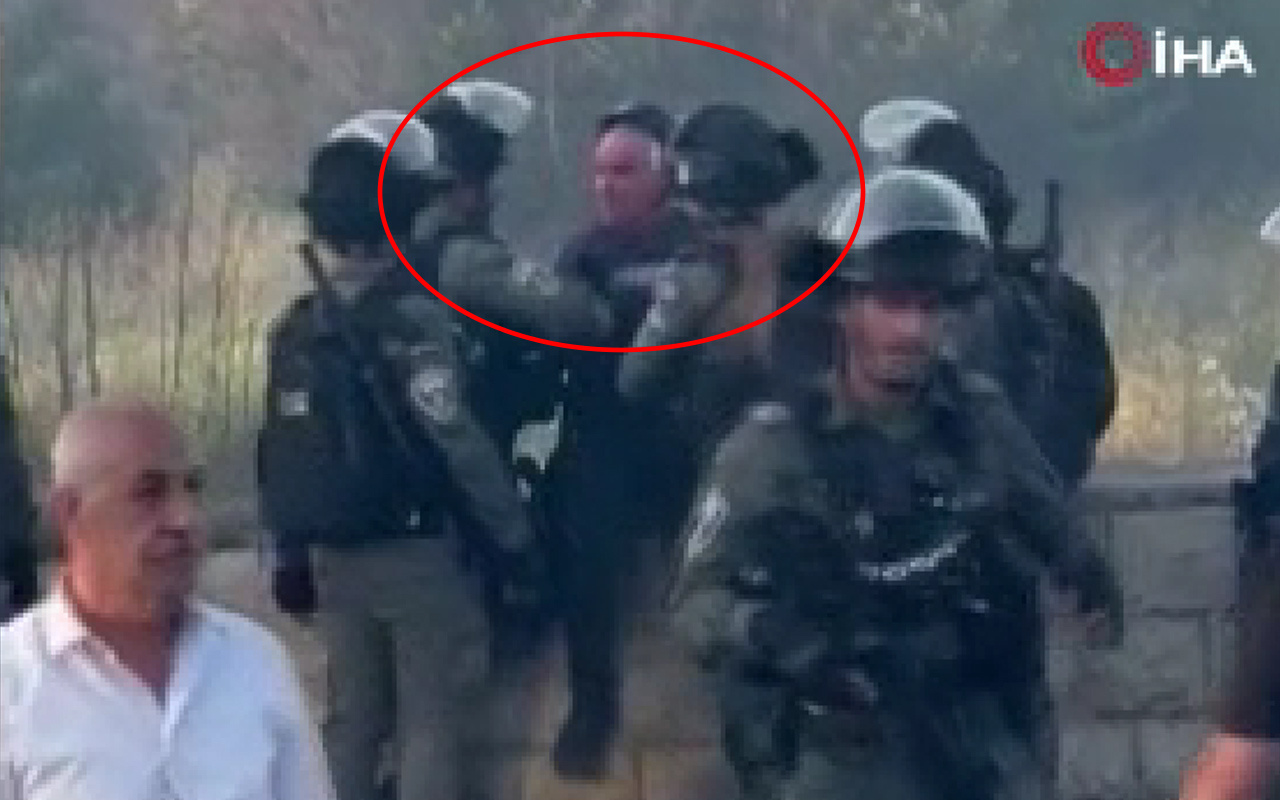 İsrail polisine gülümsedi! CNN muhabirini tartakladılar